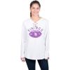 imageUltra Game NFL Womens Long Sleeve Fleece Lace Up SweatshirtTeam Color