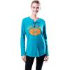 imageUltra Game NFL Womens Long Sleeve Fleece Lace Up SweatshirtTeam Color