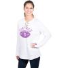 imageUltra Game NFL Womens Long Sleeve Fleece Lace Up SweatshirtTeam Color