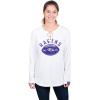 imageUltra Game NFL Womens Long Sleeve Fleece Lace Up SweatshirtTeam Color