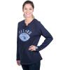 imageUltra Game NFL Womens Long Sleeve Fleece Lace Up SweatshirtTeam Color