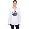 imageUltra Game NFL Womens Long Sleeve Fleece Lace Up SweatshirtTeam Color