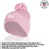 imageUltra Game NFL Womens Mens Super Soft Pink Marl Winter Beanie Knit Hat with Extra Warm Touch Screen GlovesPink