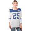 imageUltra Game NFL Womens Super Soft Raglan Vintage Baseball TShirtWhite