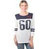 imageUltra Game NFL Womens Super Soft Raglan Vintage Baseball TShirtWhite