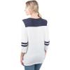 imageUltra Game NFL Womens Super Soft Raglan Vintage Baseball TShirtWhite