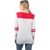 imageUltra Game NFL Womens Super Soft Raglan Vintage Baseball TShirtWhite