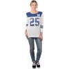 imageUltra Game NFL Womens Super Soft Raglan Vintage Baseball TShirtWhite