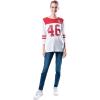 imageUltra Game NFL Womens Super Soft Raglan Vintage Baseball TShirtWhite