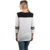 imageUltra Game NFL Womens Super Soft Raglan Vintage Baseball TShirtWhite