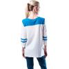 imageUltra Game NFL Womens Super Soft Raglan Vintage Baseball TShirtWhite