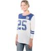 imageUltra Game NFL Womens Super Soft Raglan Vintage Baseball TShirtWhite