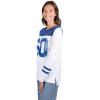 imageUltra Game NFL Womens Super Soft Raglan Vintage Baseball TShirtWhite Updated