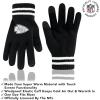 imageUltra Game NFL unisexadult Super Soft Marled Winter Beanie Knit Hat With Extra Warm Touch Screen GlovesBlack