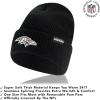 imageUltra Game NFL unisexadult Super Soft Marled Winter Beanie Knit Hat With Extra Warm Touch Screen GlovesBlack