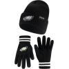 imageUltra Game NFL unisexadult Super Soft Marled Winter Beanie Knit Hat With Extra Warm Touch Screen GlovesBlack