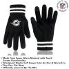 imageUltra Game NFL unisexadult Super Soft Marled Winter Beanie Knit Hat With Extra Warm Touch Screen GlovesBlack
