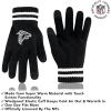 imageUltra Game NFL unisexadult Super Soft Marled Winter Beanie Knit Hat With Extra Warm Touch Screen GlovesBlack