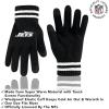 imageUltra Game NFL unisexadult Super Soft Marled Winter Beanie Knit Hat With Extra Warm Touch Screen GlovesBlack