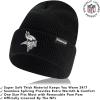 imageUltra Game NFL unisexadult Super Soft Marled Winter Beanie Knit Hat With Extra Warm Touch Screen GlovesBlack