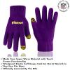 imageUltra Game NFL unisexadult Super Soft Two Tone Winter Beanie Knit Hat With Extra Warm Touch Screen GlovesTeam Color