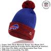 imageUltra Game NFL unisexadult Super Soft Two Tone Winter Beanie Knit Hat With Extra Warm Touch Screen GlovesTeam Color