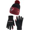 imageUltra Game NFL unisexadult Super Soft Two Tone Winter Beanie Knit Hat With Extra Warm Touch Screen GlovesTeam Color