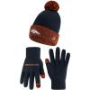 imageUltra Game NFL unisexadult Super Soft Two Tone Winter Beanie Knit Hat With Extra Warm Touch Screen GlovesTeam Color