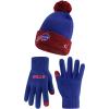 imageUltra Game NFL unisexadult Super Soft Two Tone Winter Beanie Knit Hat With Extra Warm Touch Screen GlovesTeam Color