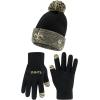 imageUltra Game NFL unisexadult Super Soft Two Tone Winter Beanie Knit Hat With Extra Warm Touch Screen GlovesTeam Color
