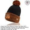 imageUltra Game NFL unisexadult Super Soft Two Tone Winter Beanie Knit Hat With Extra Warm Touch Screen GlovesTeam Color