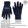 imageUltra Game NFL unisexadult Super Soft Two Tone Winter Beanie Knit Hat With Extra Warm Touch Screen GlovesTeam Color