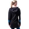 imageUltra Game NFL womens Tunic Hoodie Pullover Sweatshirt TerryBlack