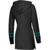 imageUltra Game NFL womens Tunic Hoodie Pullover Sweatshirt TerryBlack