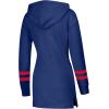 imageUltra Game NFL womens Tunic Hoodie Pullover Sweatshirt TerryBlue