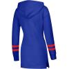 imageUltra Game NFL womens Tunic Hoodie Pullover Sweatshirt TerryBlue