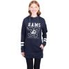 imageUltra Game NFL womens Tunic Hoodie Pullover Sweatshirt TerryBlue