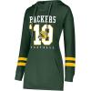 imageUltra Game NFL womens Tunic Hoodie Pullover Sweatshirt TerryGreen