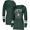 imageUltra Game NFL womens Tunic Hoodie Pullover Sweatshirt TerryGreen