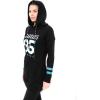 imageUltra Game NFL womens Tunic Hoodie Pullover Sweatshirt TerryTeam Color