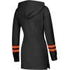 imageUltra Game NFL womens Tunic Hoodie Pullover Sweatshirt TerryTeam Color