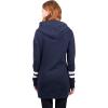 imageUltra Game NFL womens Tunic Hoodie Pullover Sweatshirt TerryTeam Color