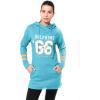 imageUltra Game NFL womens Tunic Hoodie Pullover Sweatshirt TerryTeam Color