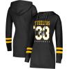 imageUltra Game NFL womens Tunic Hoodie Pullover Sweatshirt TerryTeam Color