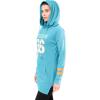 imageUltra Game NFL womens Tunic Hoodie Pullover Sweatshirt TerryTeam Color