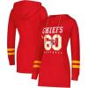 imageUltra Game NFL womens Tunic Hoodie Pullover Sweatshirt TerryTeam Color