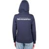 imageUltra Game Womens Full Zip Marl Knit Hoodie Sweatshirt JacketTeam Color Updated