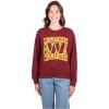 imageUltra Game Womens NFL Official Super Soft Oversized Cozy SweatshirtTeam Color Distressed