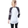 imageUltra Game Womens NFL Official Super Soft Raglan Vintage Baseball TShirtWhite