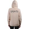 imageUltra Game Womens NFL Official Super Soft Sherpa Full Zip Hoodie Sweatshirt JacketSand